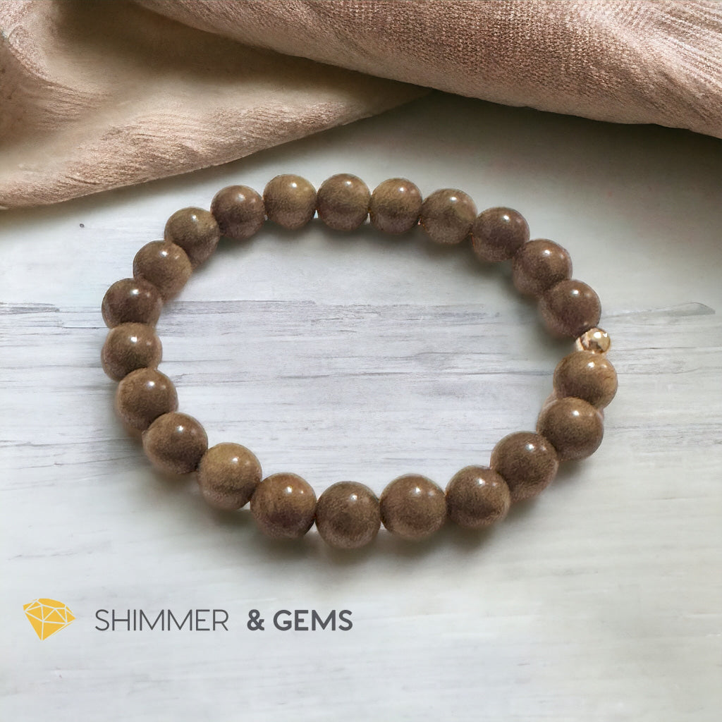 Green Rosewood 8mm Bracelet (Argentina)