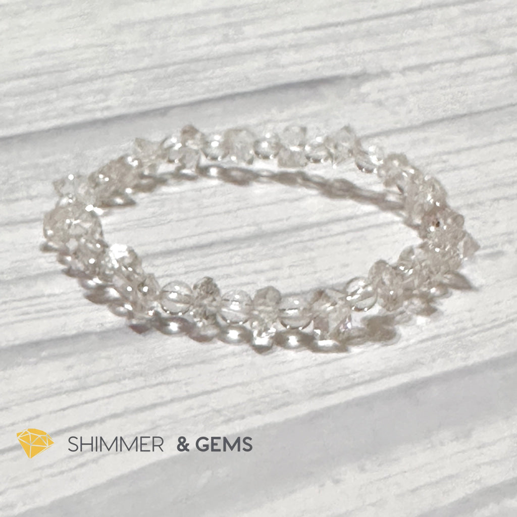 Herkimer Diamond Bracelet (AA Grade)
