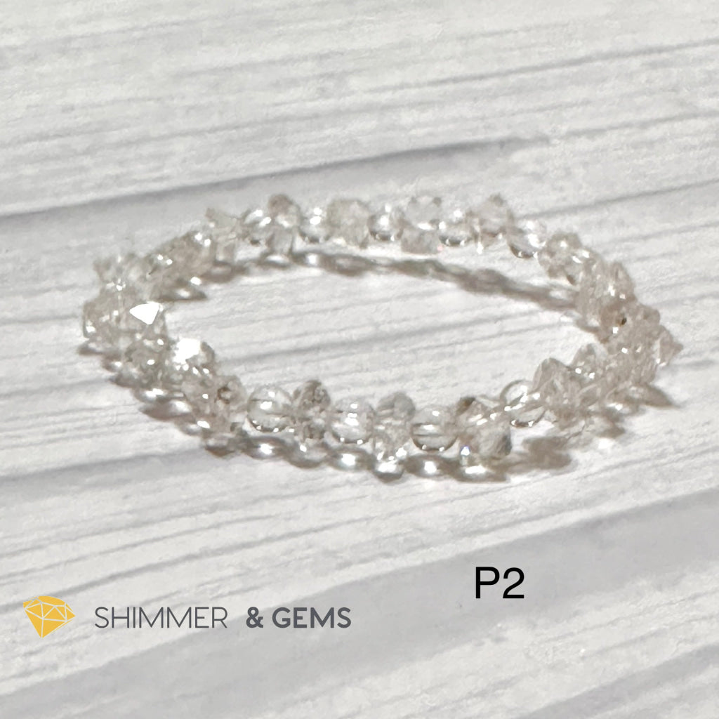 Herkimer Diamond Bracelet (AA Grade)