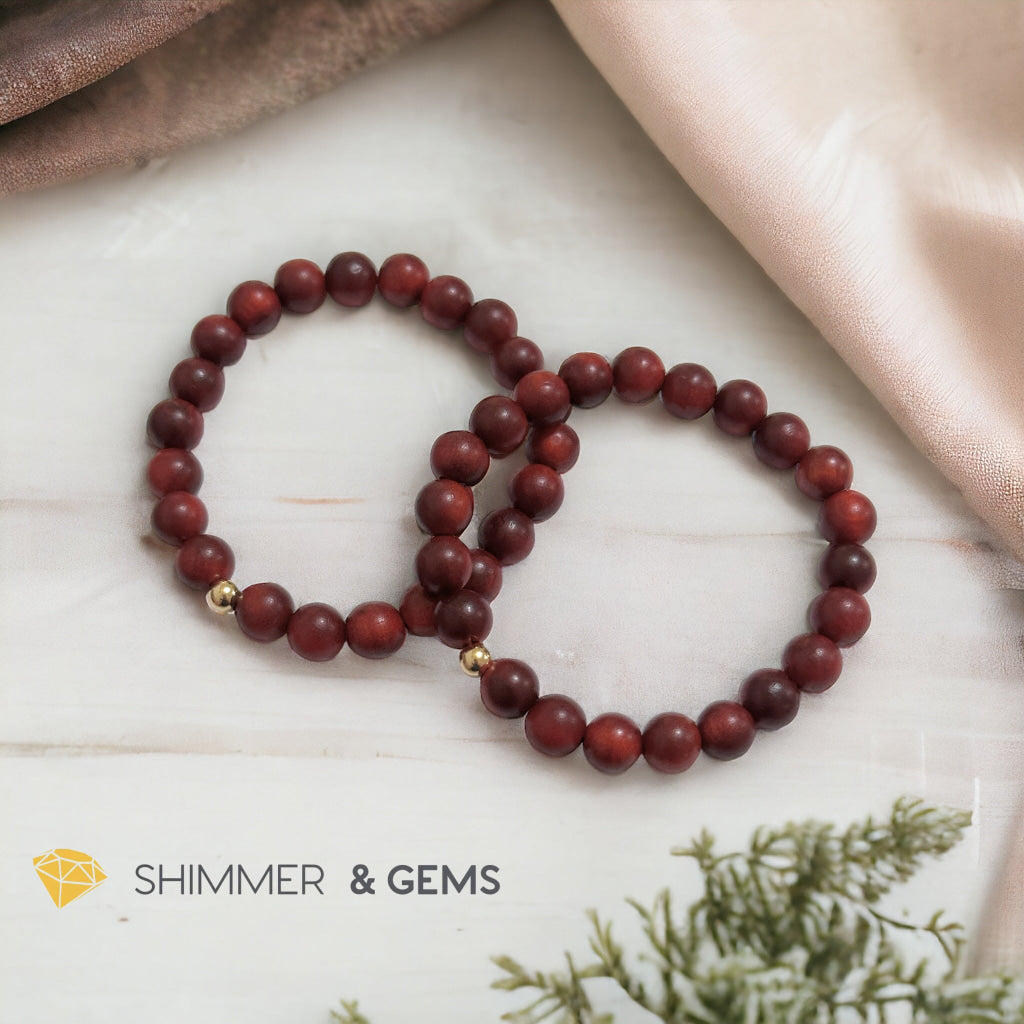Raja Kayu (Dragon’s Blood) 8mm Bracelet (Malaysia)