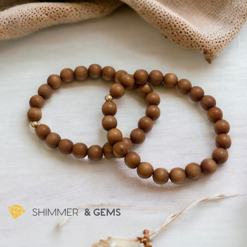 Sandalwood 8mm Bracelet (Australia)