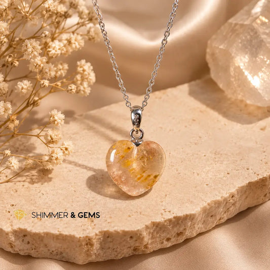 Super Seven 11mm Heart Pendant - 11mm Pendant