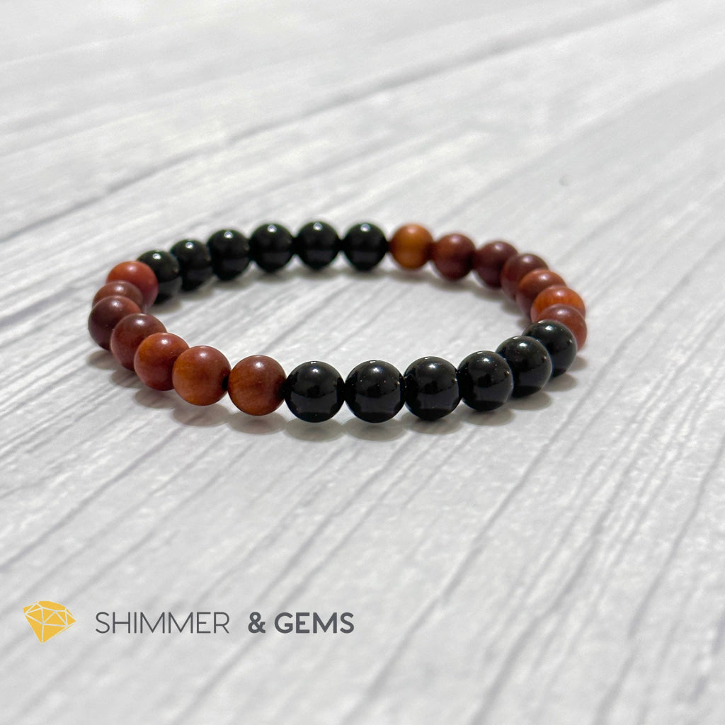 Ultimate Protection Bracelet (Raja Kayu & Black Tourmaline)6mm