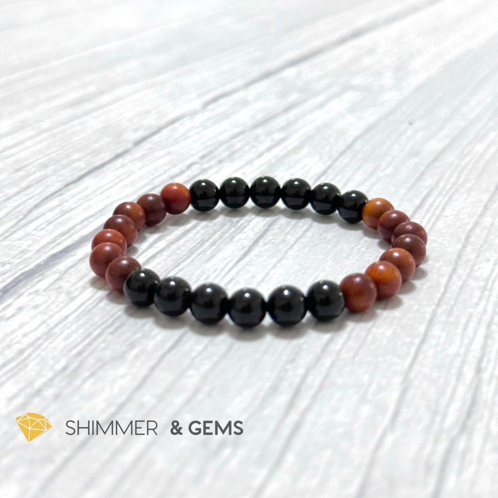 Ultimate Protection Bracelet (Raja Kayu & Black Tourmaline)6mm