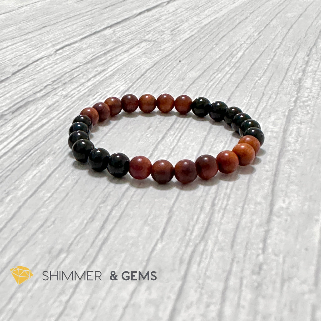 Ultimate Protection Bracelet (Raja Kayu & Black Tourmaline)6mm