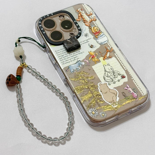 Clear Quartz Phone Strap