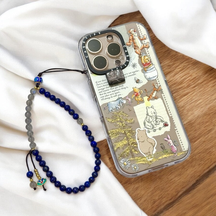 Lapis Lazuli Phone Strap 6mm