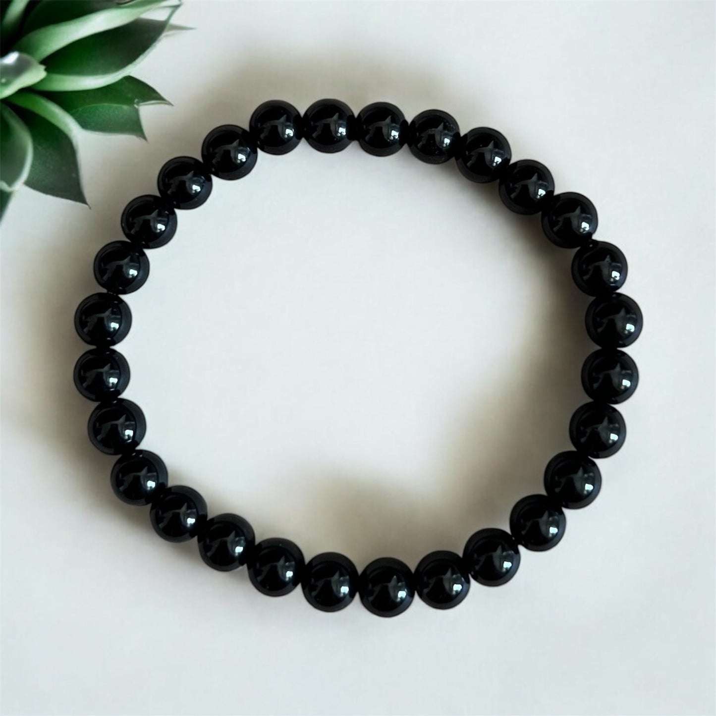 Black Obsidian 6mm Bracelet