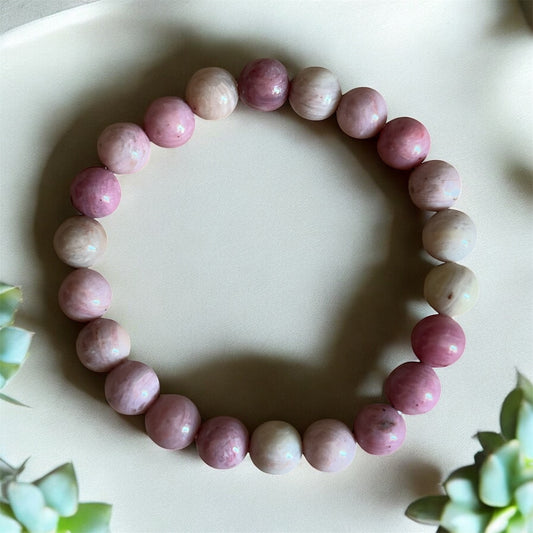 Rhodochrosite 8mm Bracelet