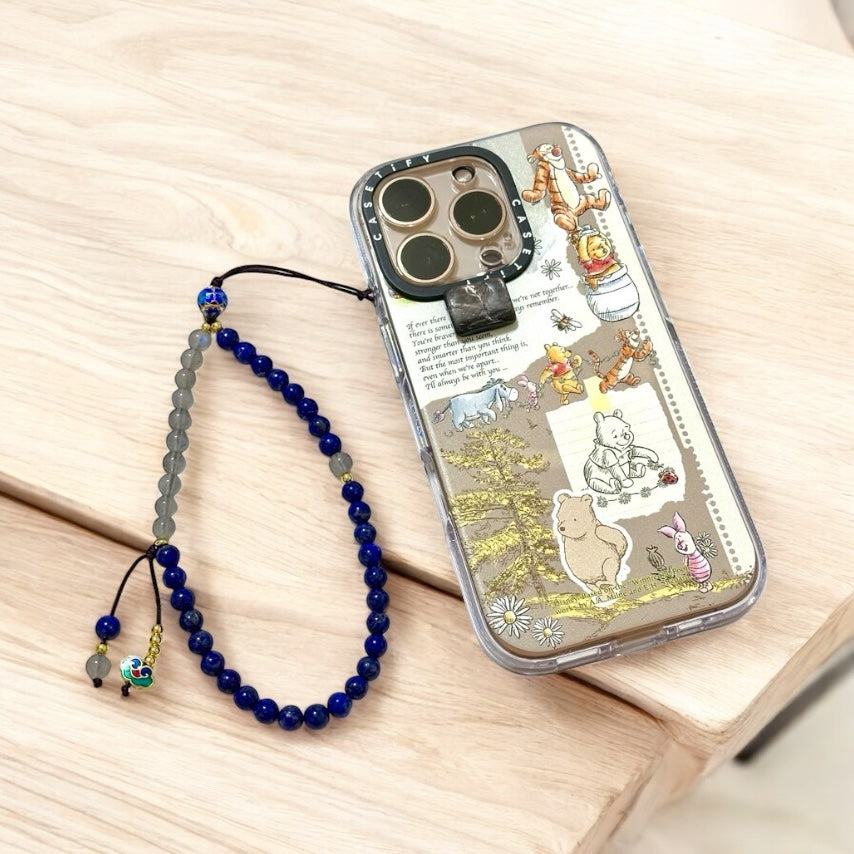 Lapis Lazuli Phone Strap 6mm