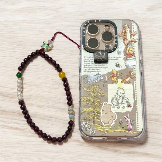 Garnet Phone Strap 6mm
