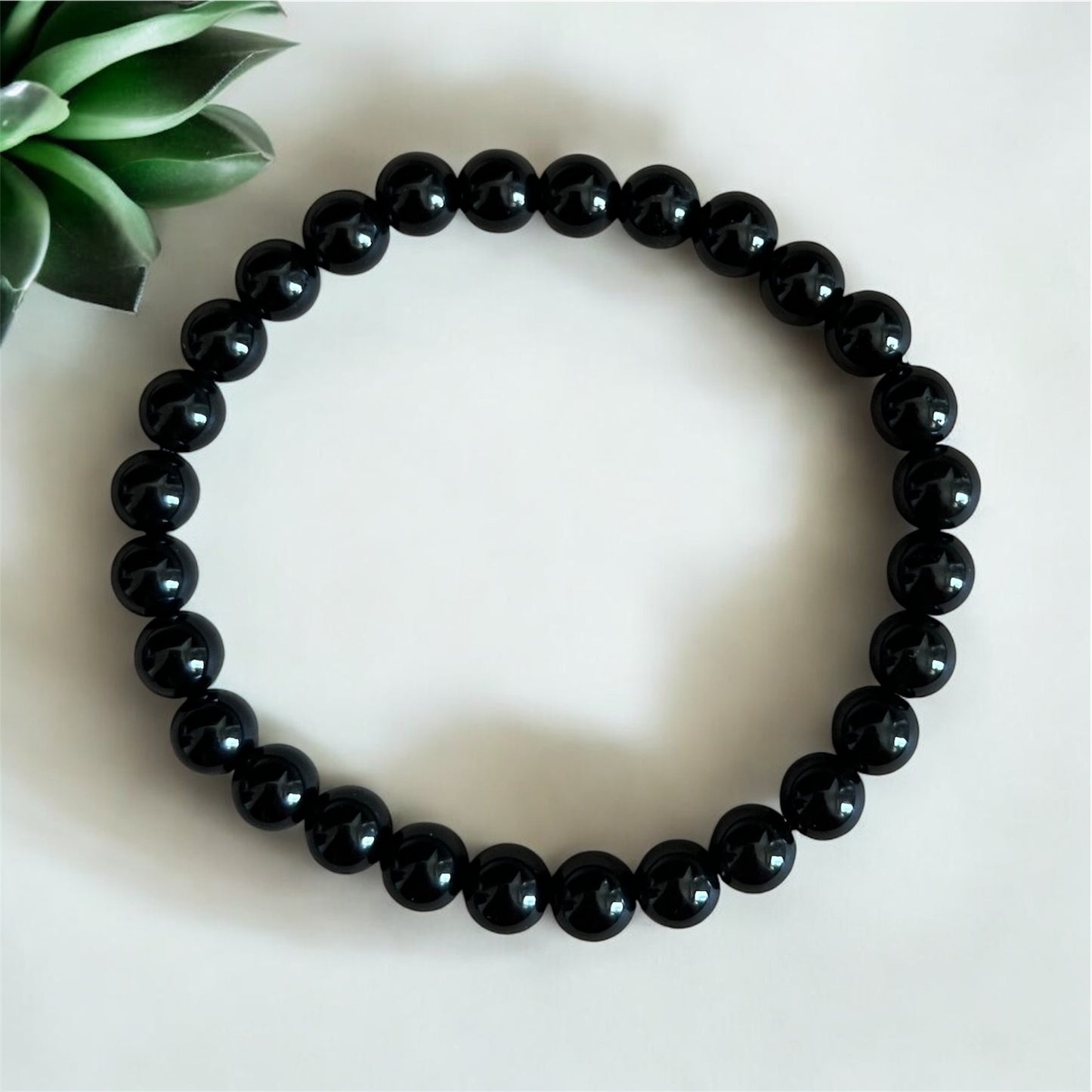 Black Obsidian 6mm Bracelet