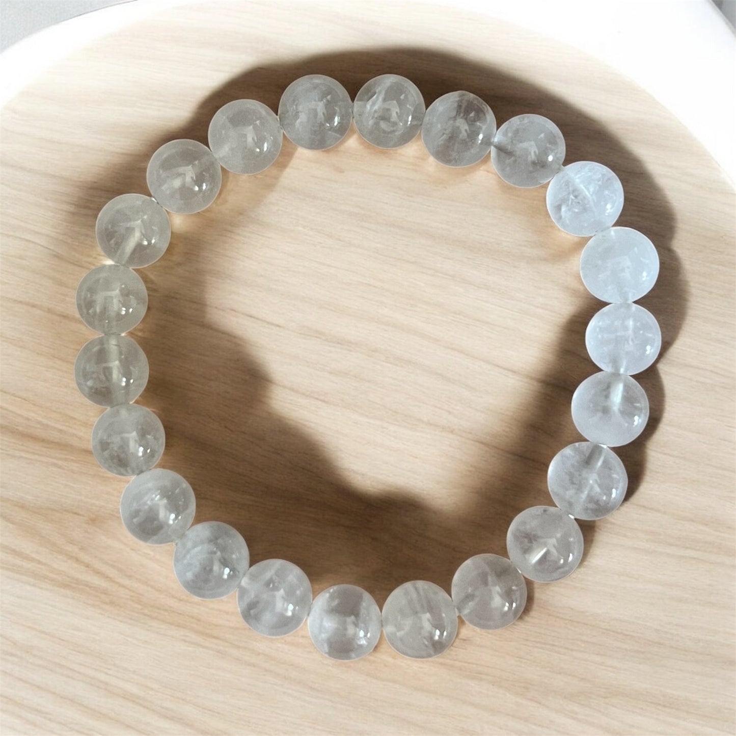 White Phantom 8mm Bracelet