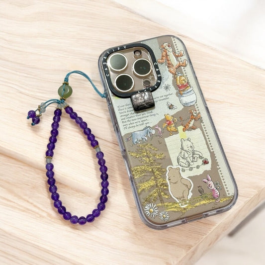 Amethyst Phone Strap 6mm