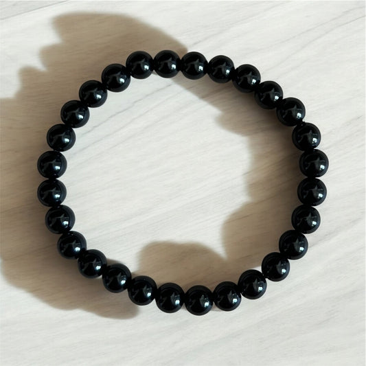 Black Obsidian 6mm Bracelet