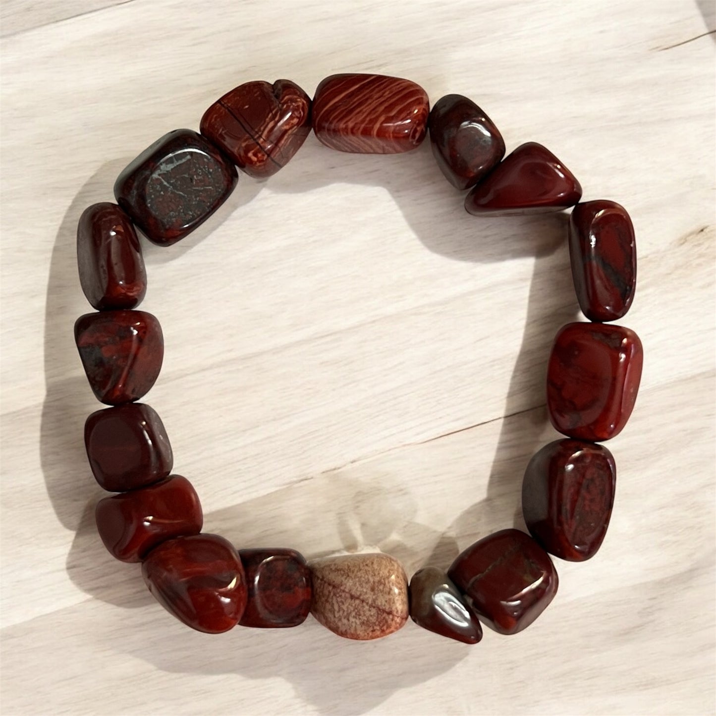 Mahogany Jasper Bracelet (For Grounding)