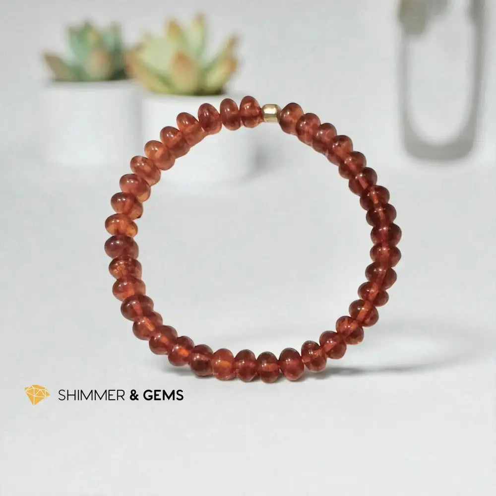 Amber Rondelle Bracelet Bracelets