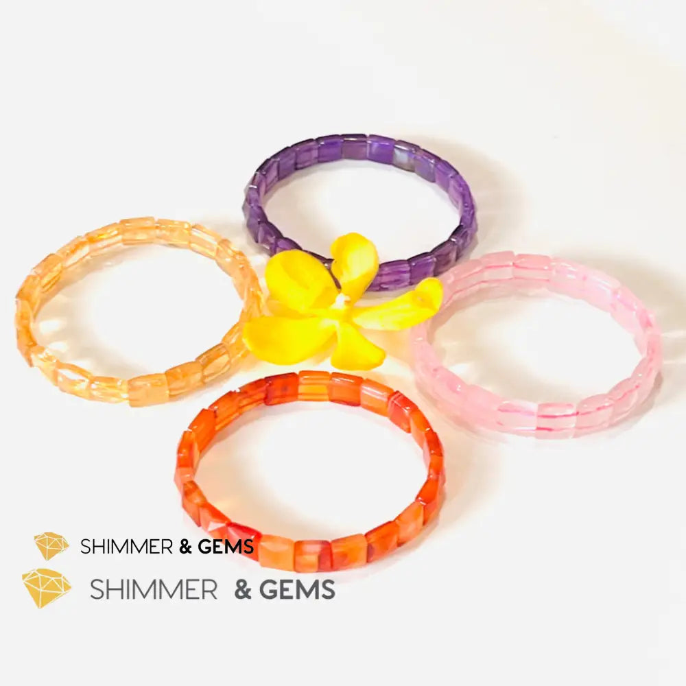 Amethyst Bangle (Aaa Grade)