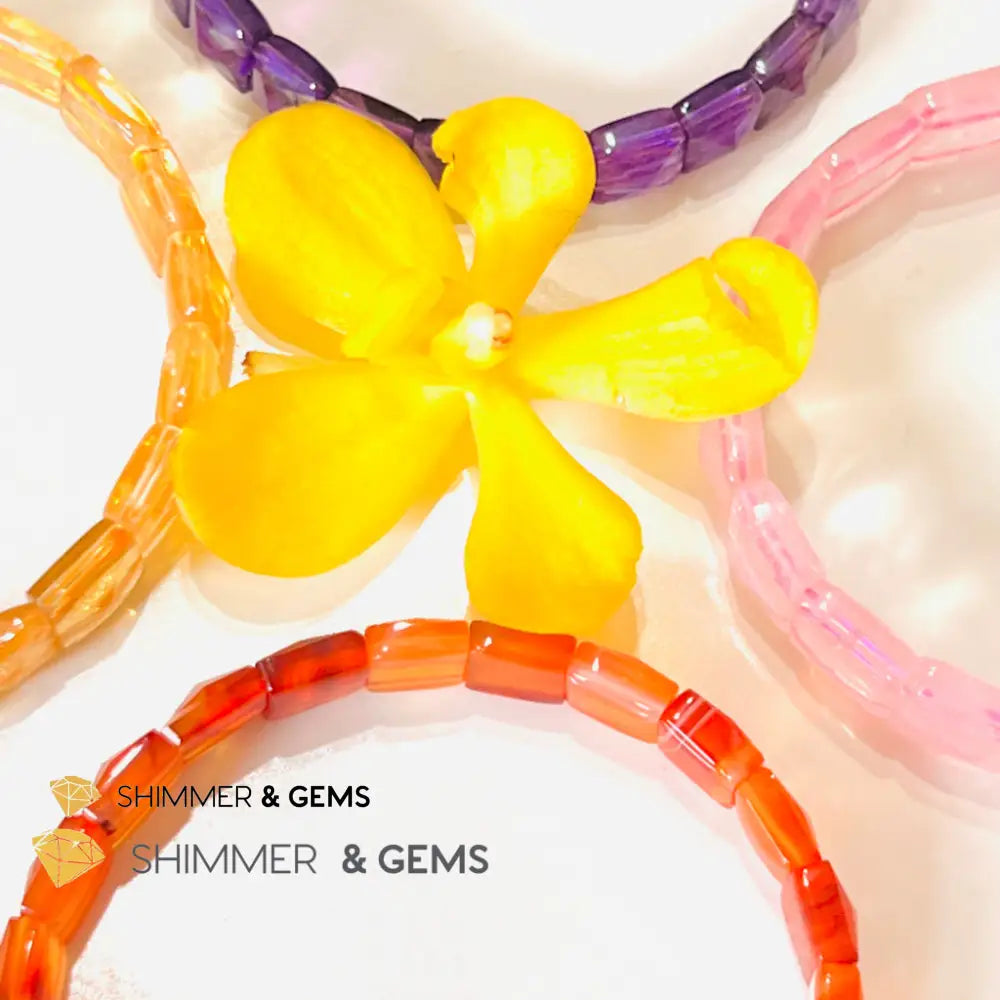 Amethyst Bangle (Aaa Grade)