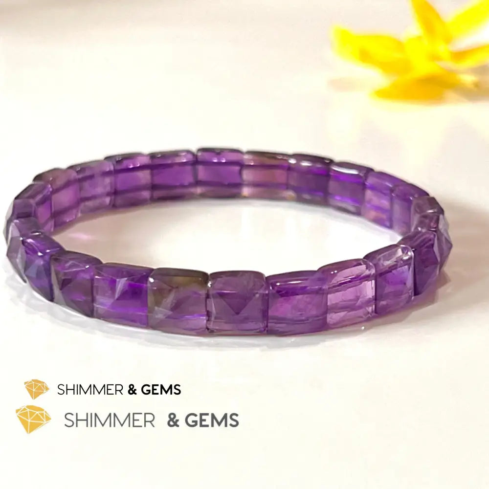 Amethyst Bangle (Aaa Grade)
