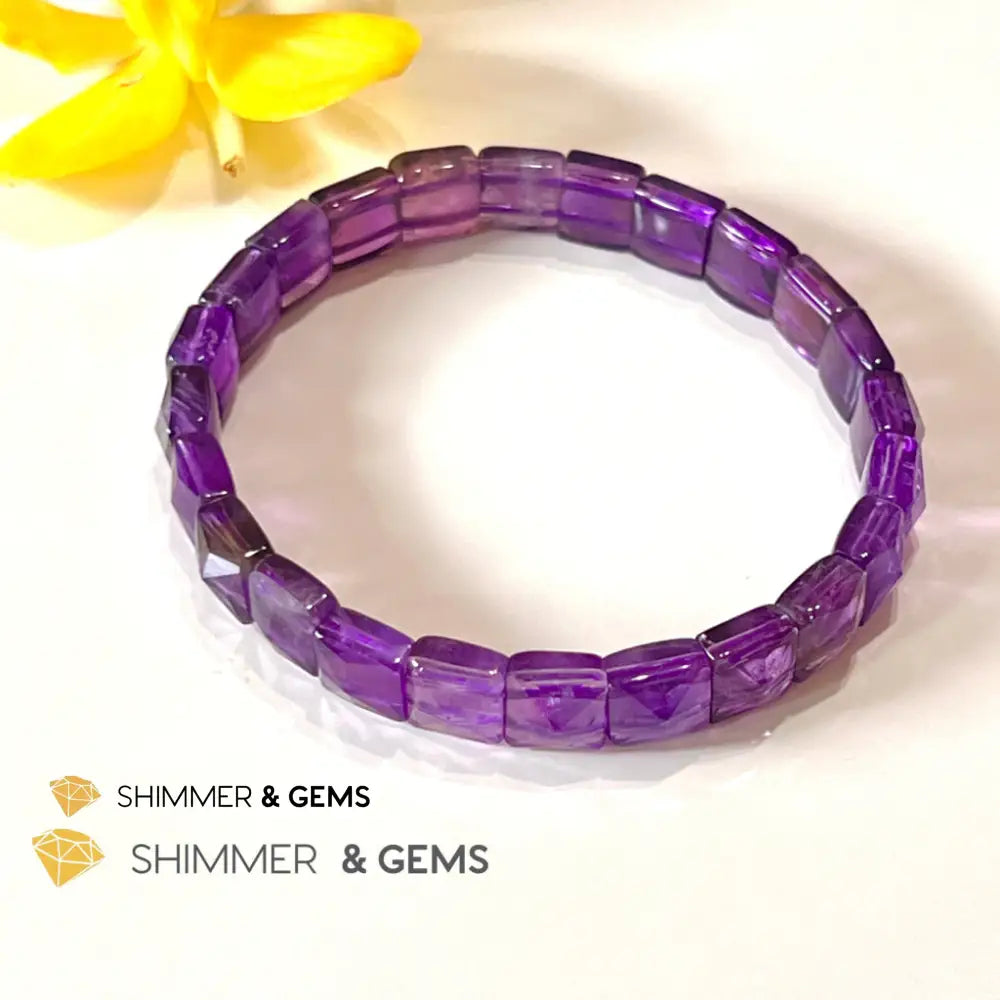 Amethyst Bangle (Aaa Grade)