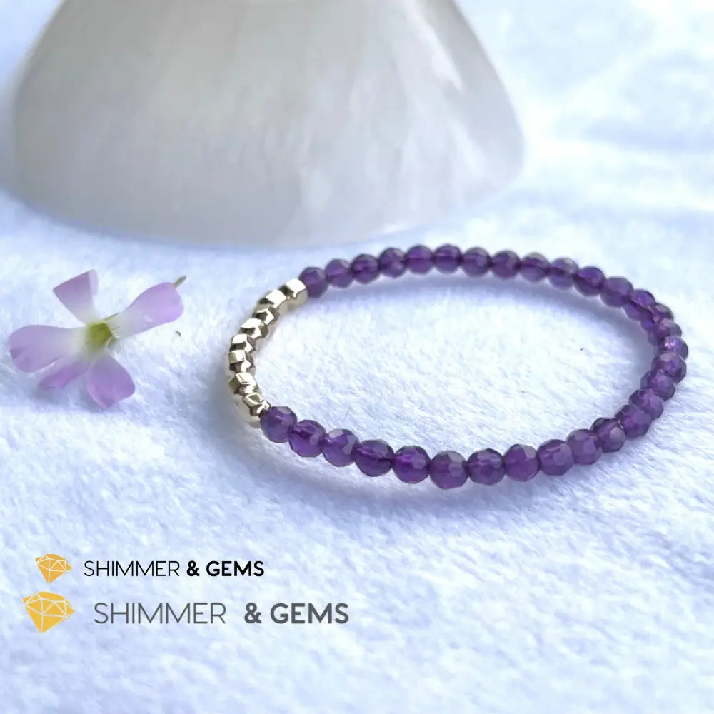 Amethyst Fortune 8 Bracelet (Peace) Bracelets