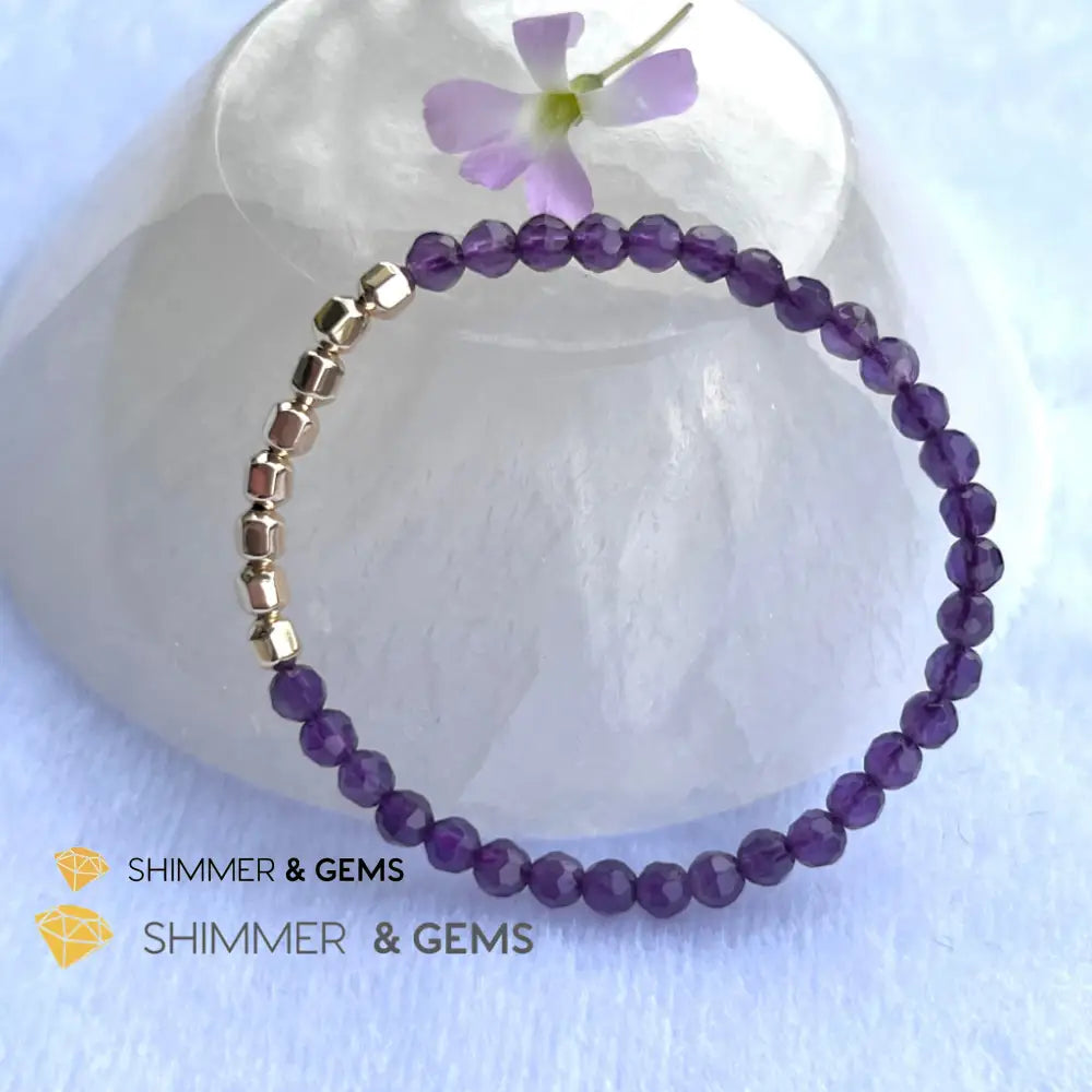 Amethyst Fortune 8 Bracelet (Peace) Bracelets