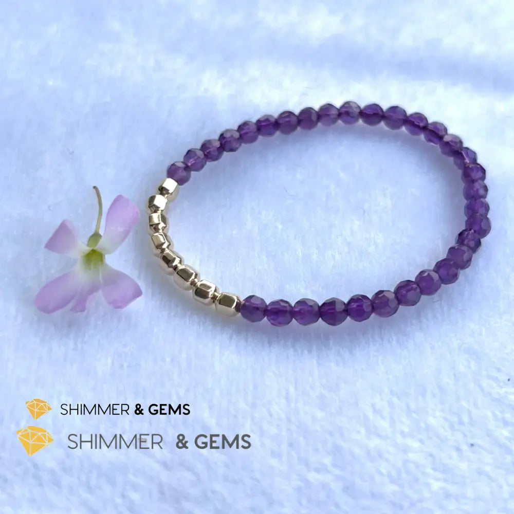 Amethyst Fortune 8 Bracelet (Peace) Bracelets