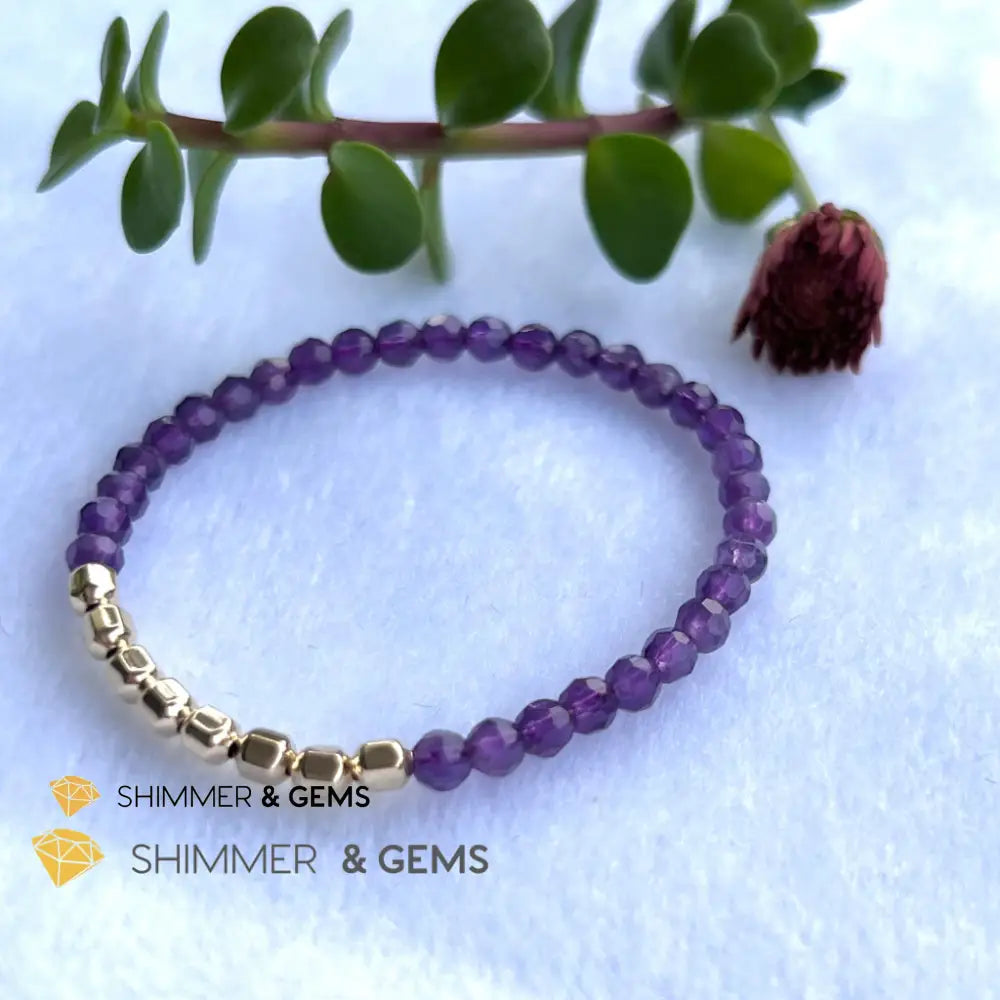 Amethyst Fortune 8 Bracelet (Peace) Bracelets