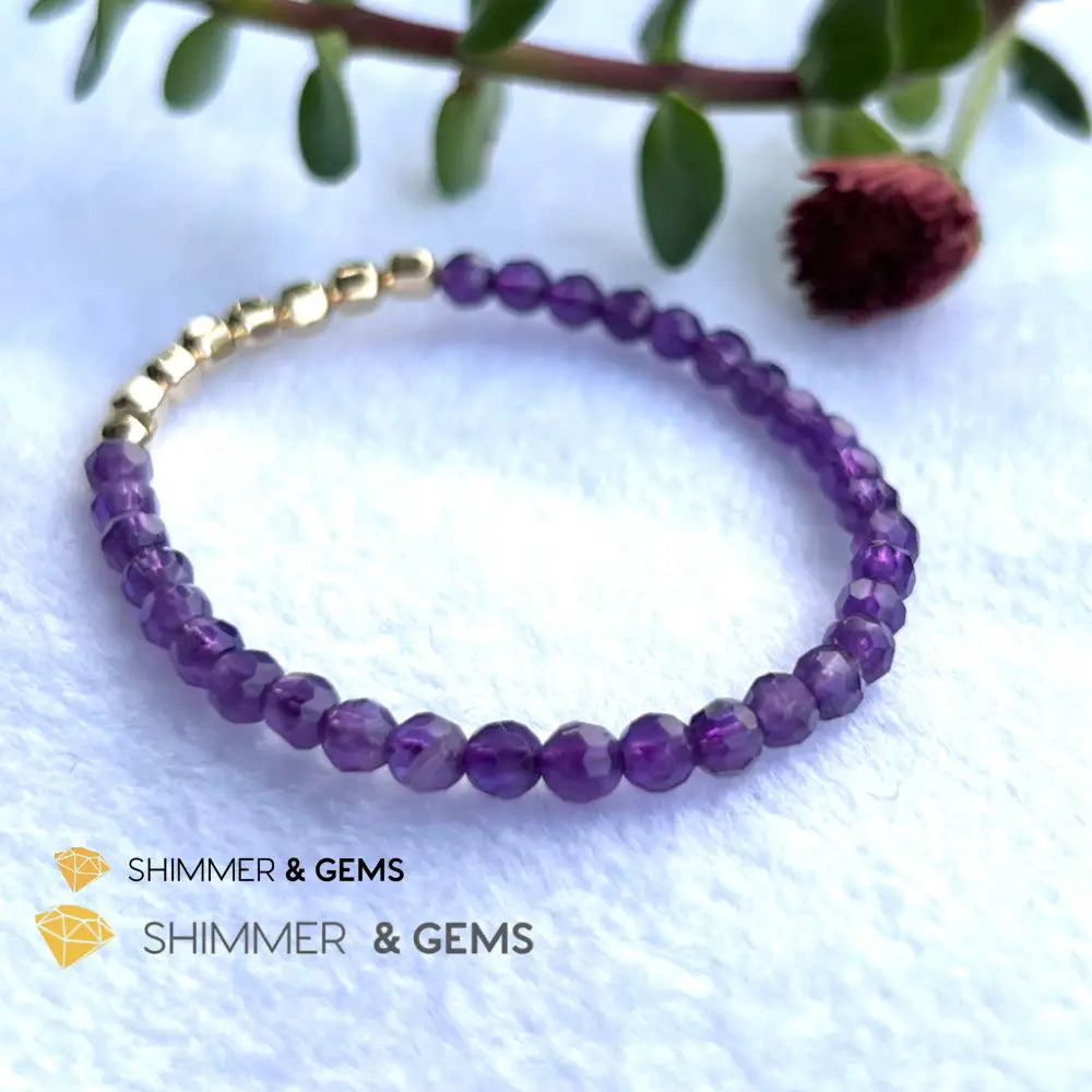 Amethyst Fortune 8 Bracelet (Peace) Bracelets
