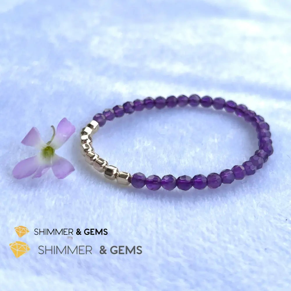 Amethyst Fortune 8 Bracelet (Peace) Bracelets