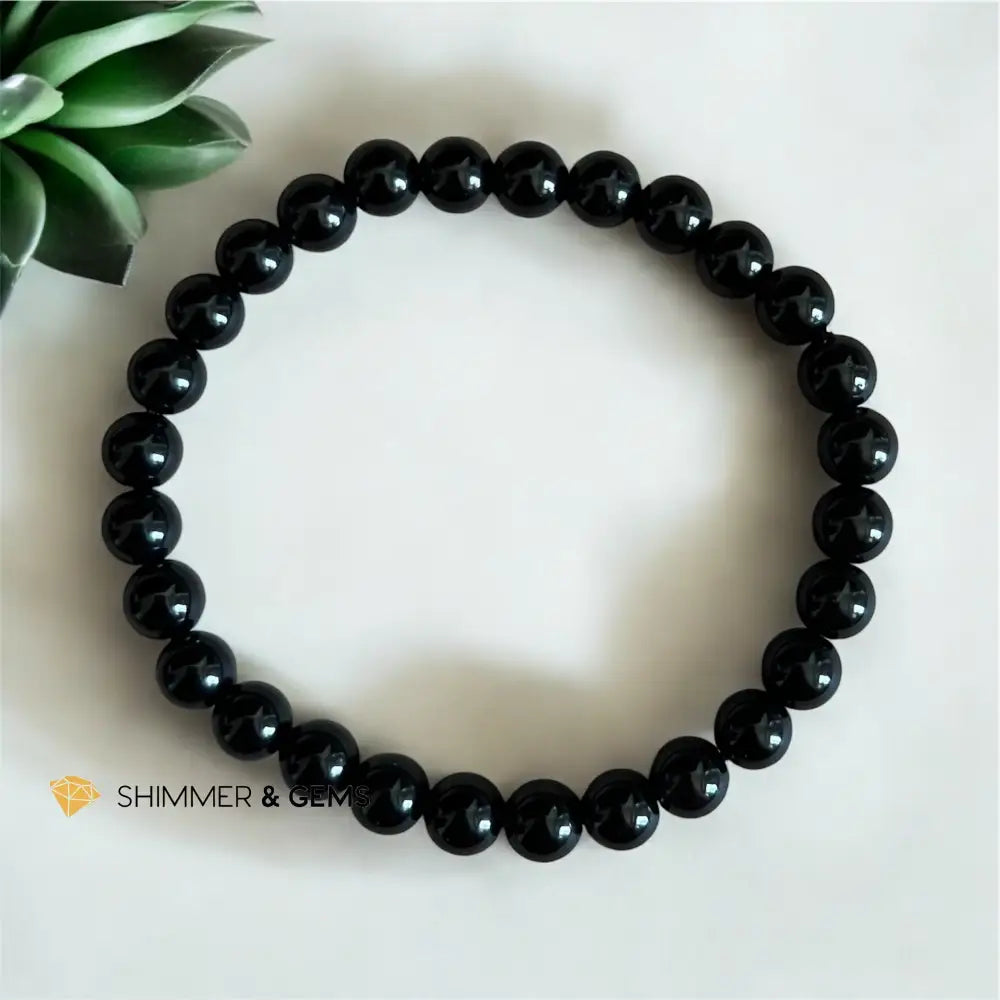 Black Obsidian 8mm Bracelet 6.5” Bracelets