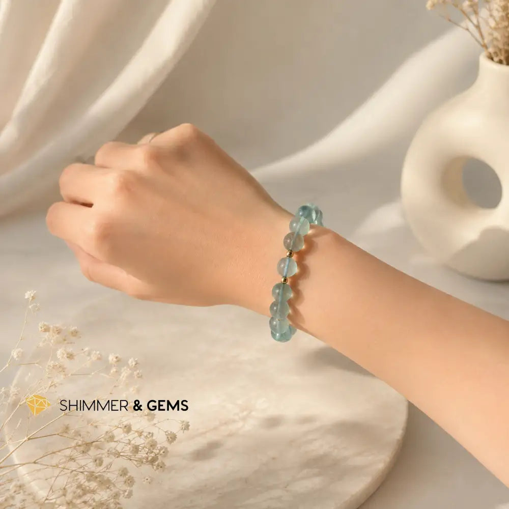 Blue Fluorite 10mm Bracelet