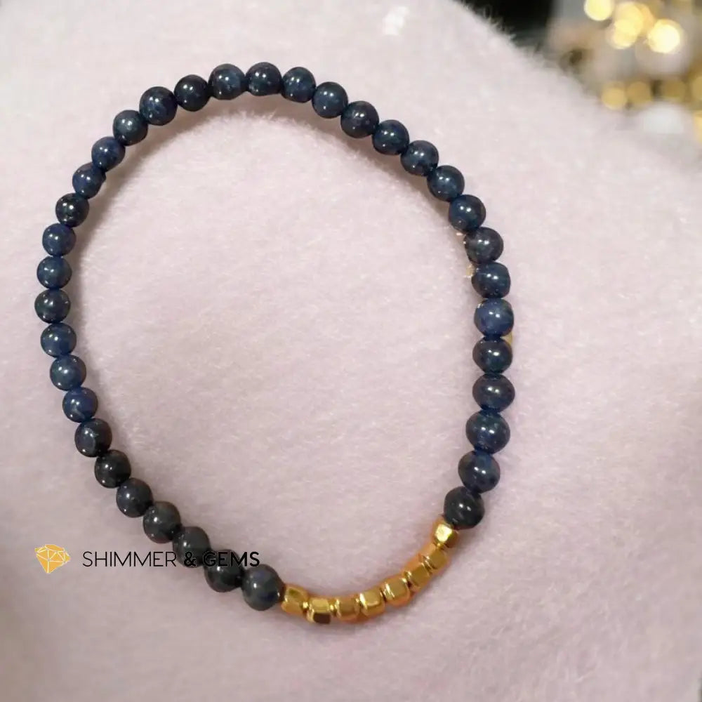 Blue Sapphire 5mm Fortune 8 Bracelet (AAAA Grade) 6.5” Bracelets