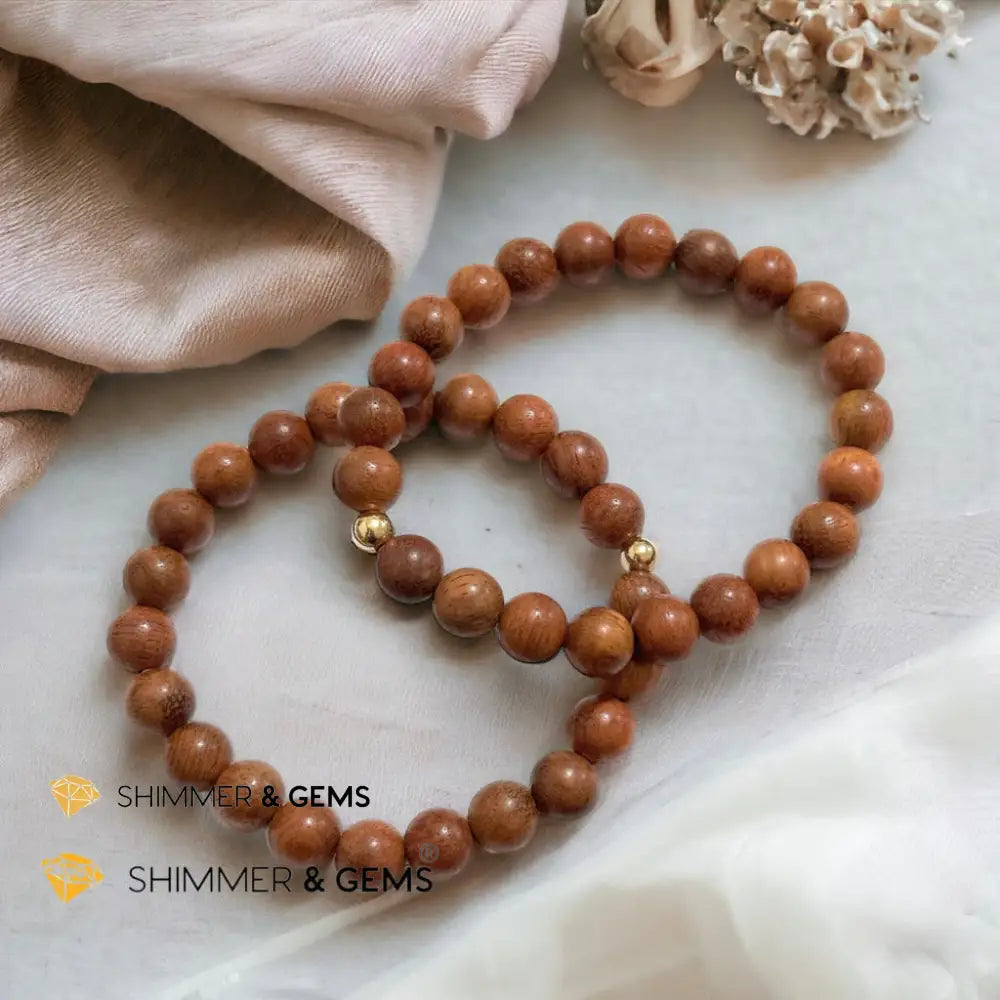 Burmese Rosewood 8mm Bracelet (Myanmar) Bracelets