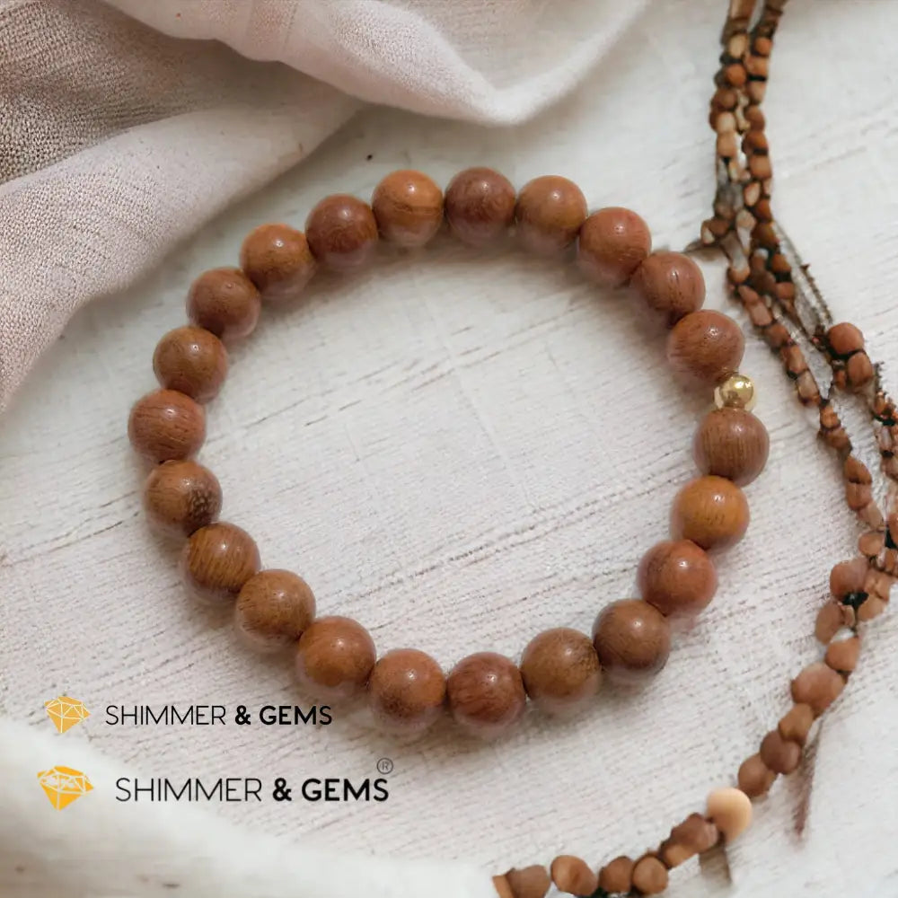 Burmese Rosewood 8mm Bracelet (Myanmar) Bracelets