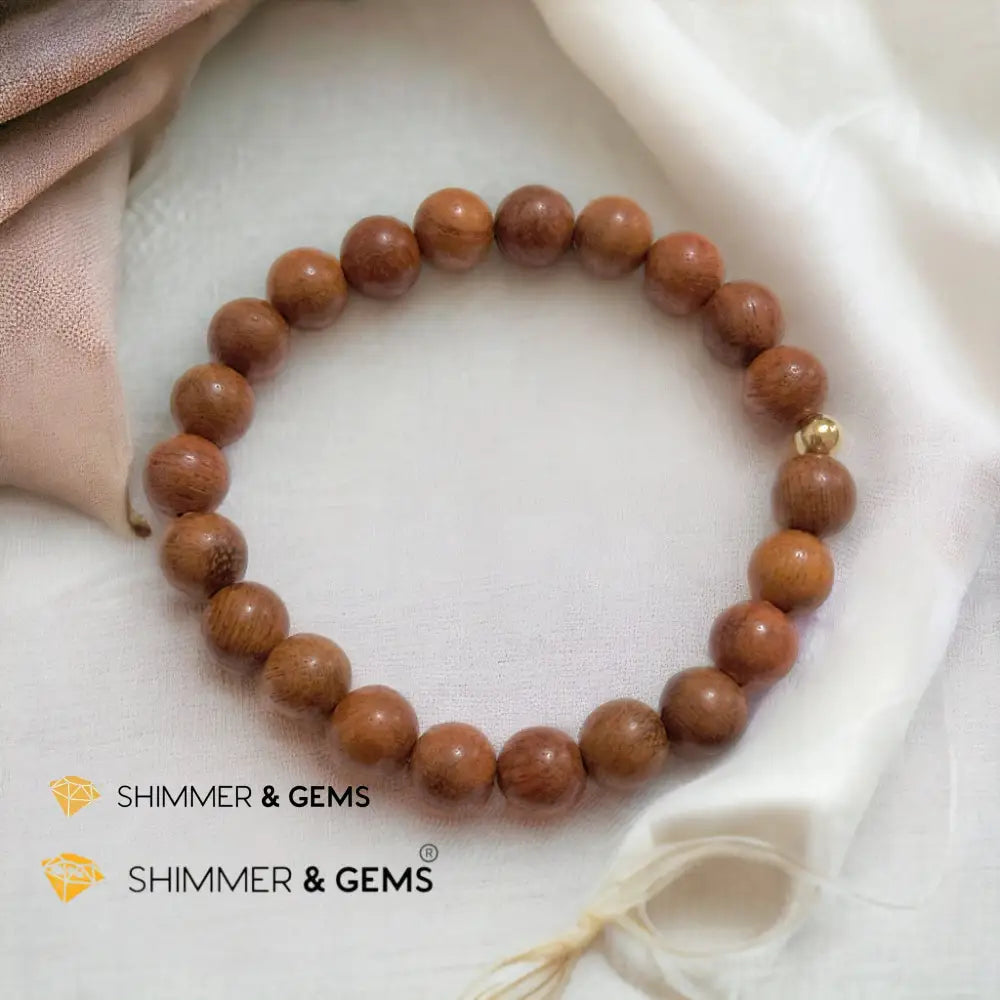 Burmese Rosewood 8mm Bracelet (Myanmar) Bracelets