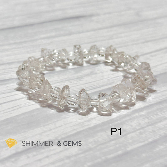 Herkimer Diamond Bracelet (AA Grade)