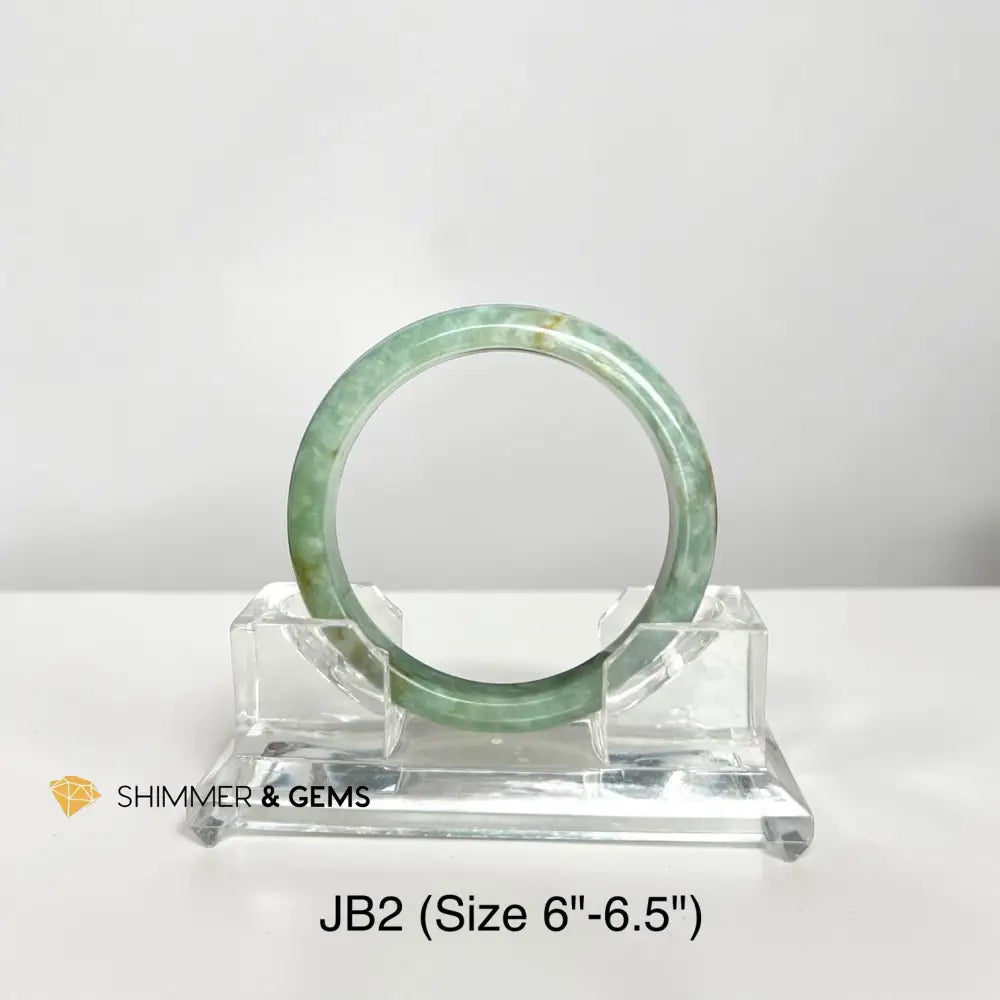 Jade Bangle (with Certificate) JB2 6’’ - 6.5’’