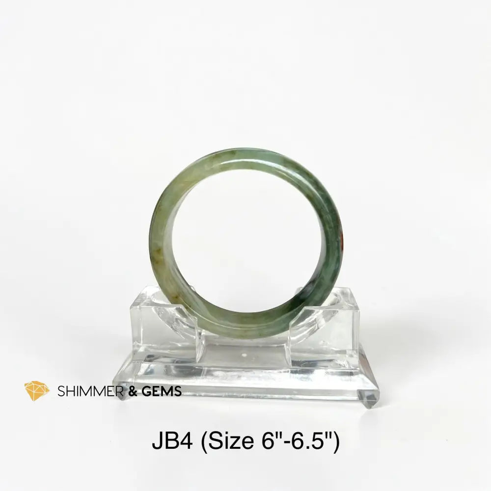 Jade Bangle (with Certificate) JB4 6’’ - 6.5’’