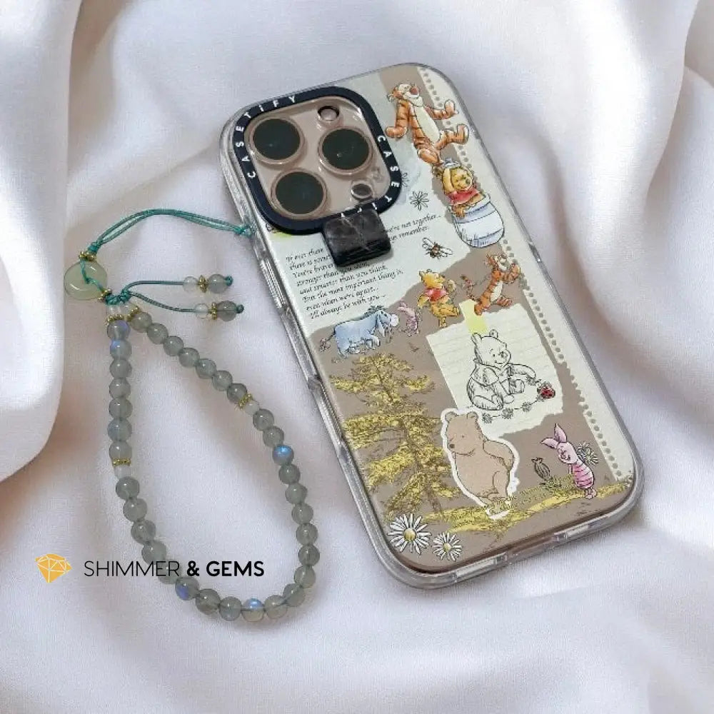 Labradorite Phone Strap 6mm phone strap 6mm Strap