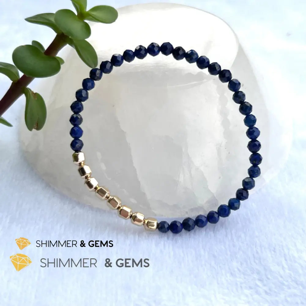 Lapis Lazuli Fortune 8 Bracelet (Wisdom) Bracelets