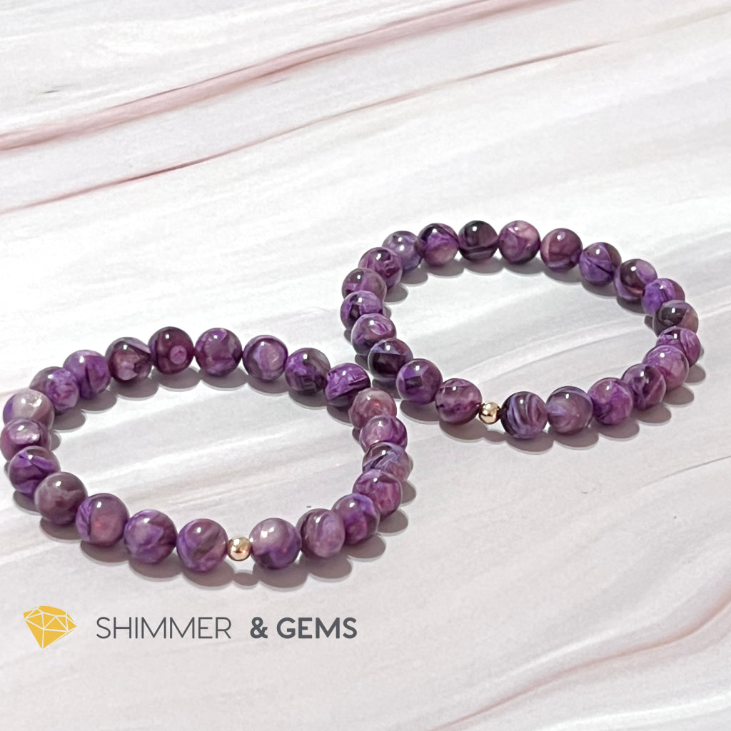 Lithium Mica Lepidolite Bracelet (Aaa Grade)