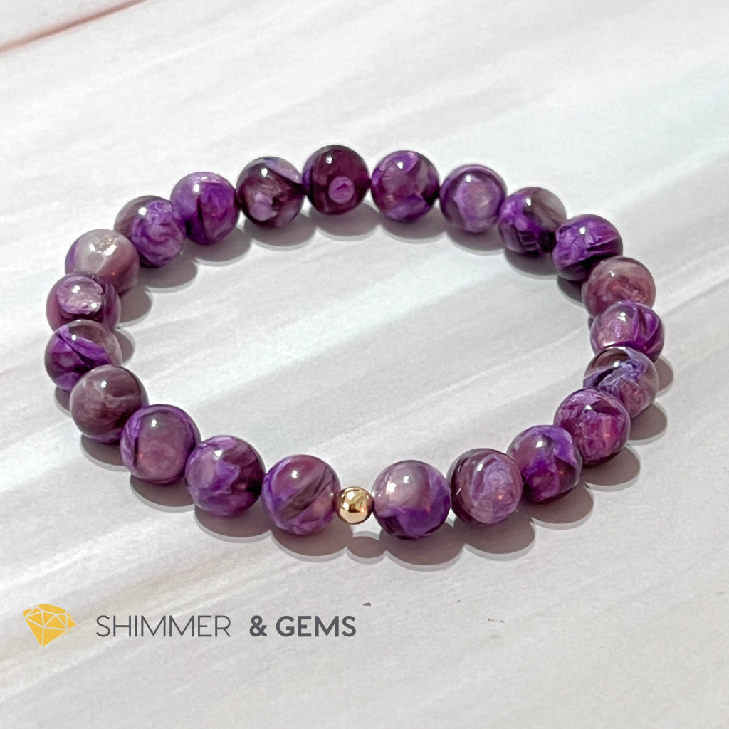 Lithium Mica Lepidolite Bracelet (Aaa Grade)
