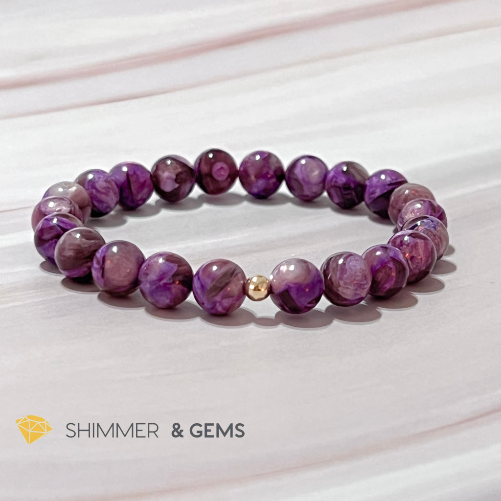 Lithium Mica Lepidolite Bracelet (Aaa Grade)