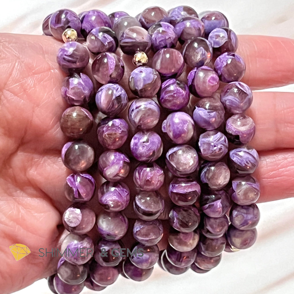 Lithium Mica Lepidolite Bracelet (Aaa Grade)