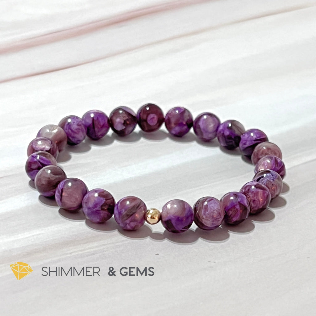 Lithium Mica Lepidolite Bracelet (Aaa Grade)
