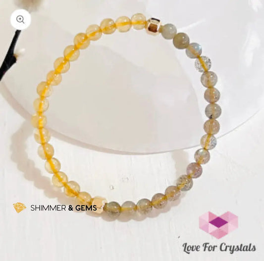 Money Cleanse Bracelet (Shimmer & Gems) 5.5” Bracelets