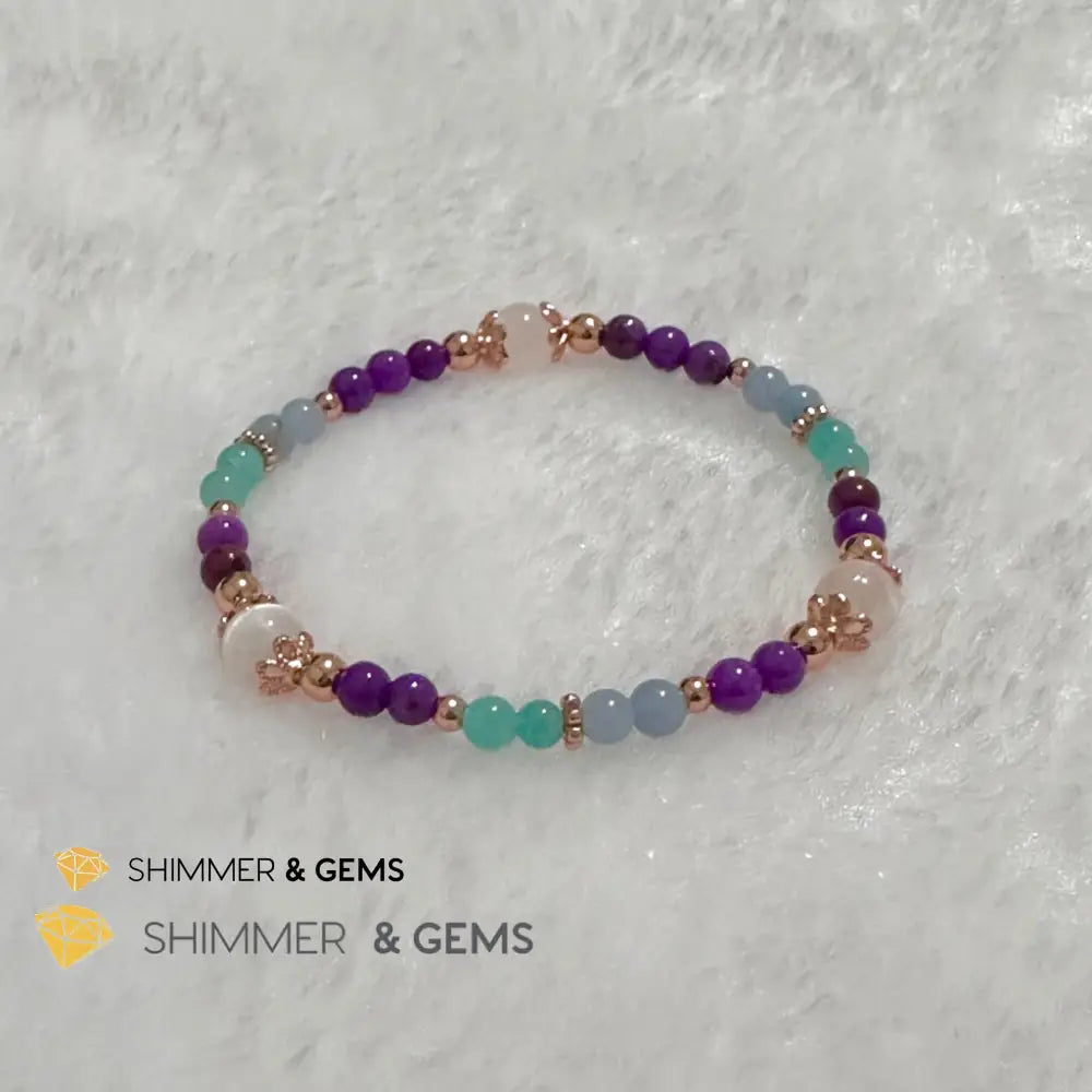 Period 9 Lucky Bracelet (4mm) by Audrey Bracelets