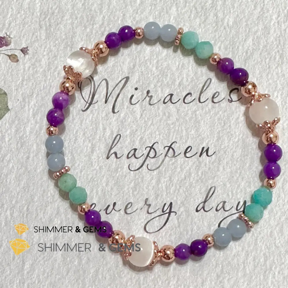 Period 9 Lucky Bracelet (4mm) by Audrey Bracelets